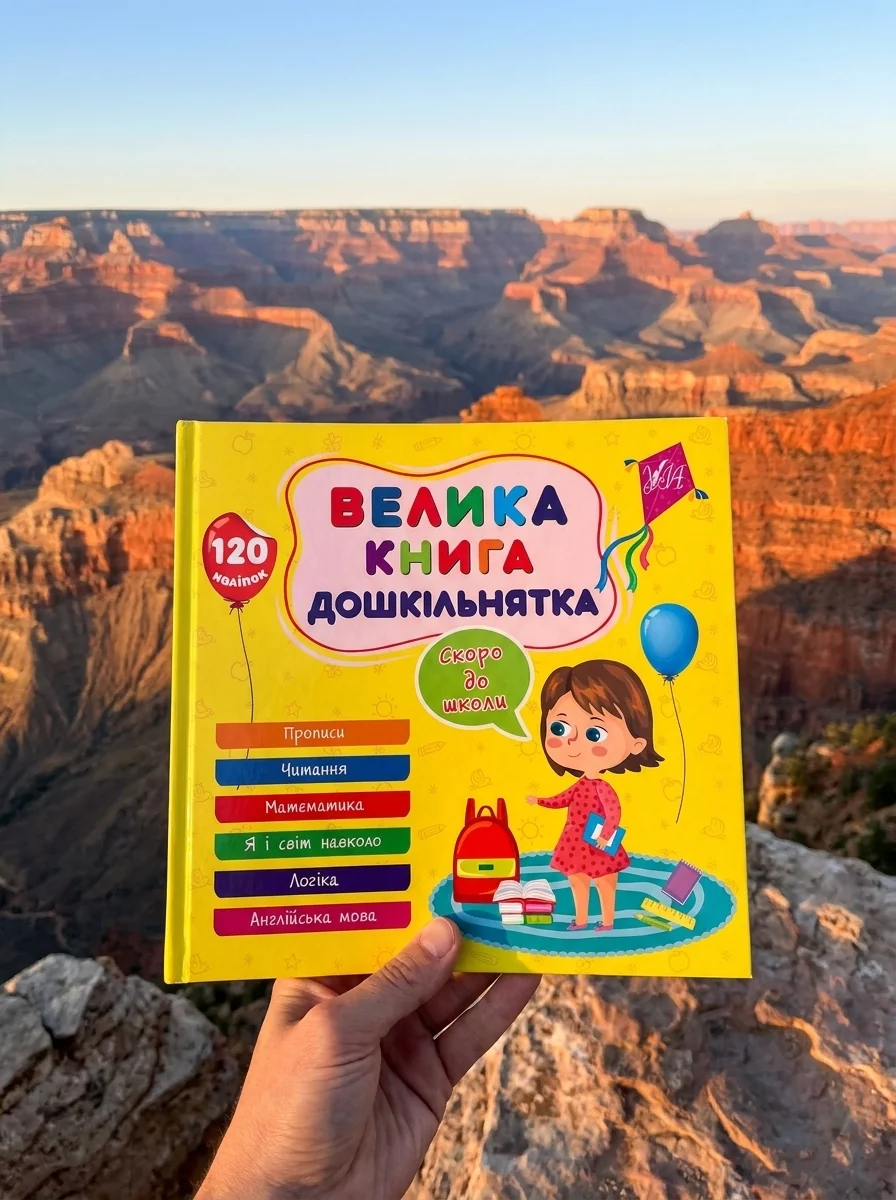 Велика книга дошкільнятка. Скоро до школи — Розвивальні книги