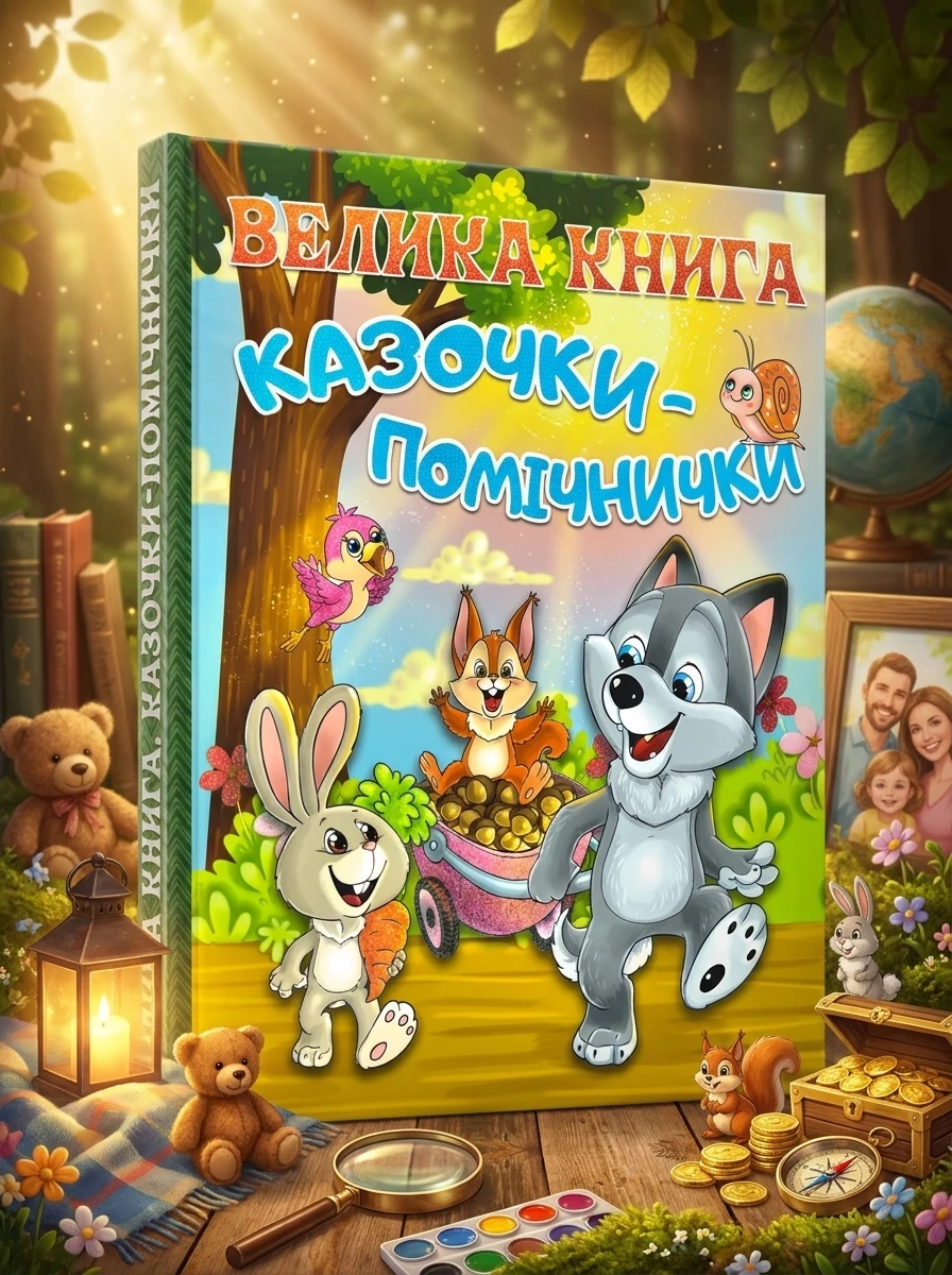 Велика книга. Казочки-помічнички