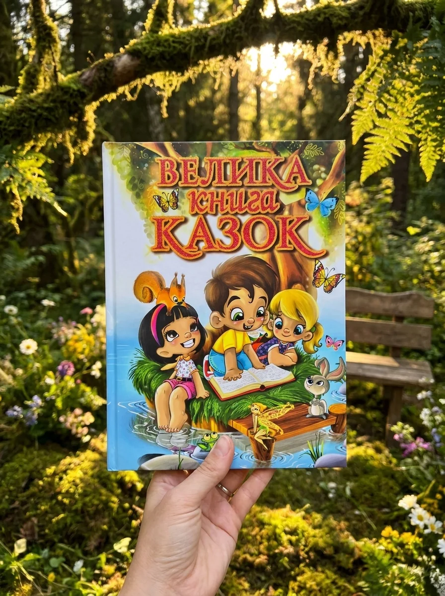 Велика книга казок (Глорія) — Збірник, обкладинка