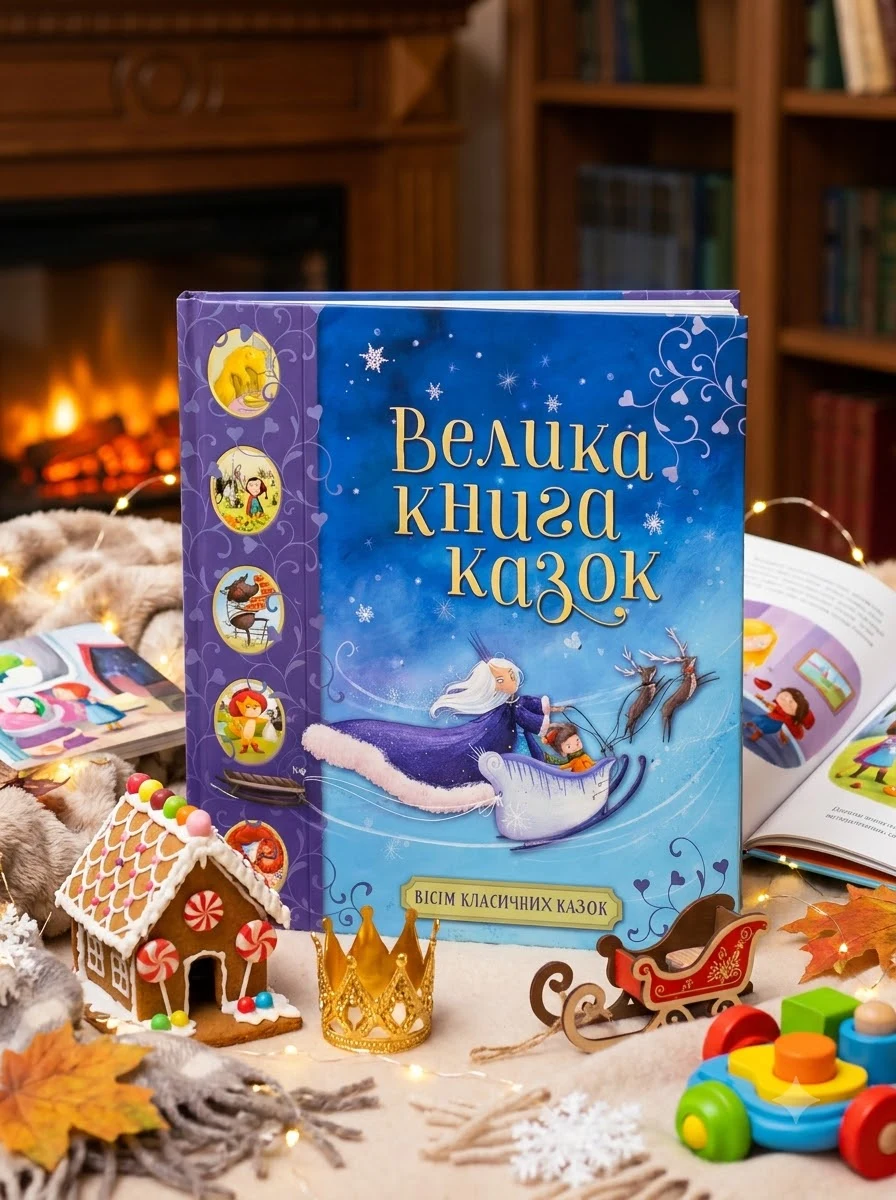 Велика книга казок (КМ-БУКС) — Дитячі книги