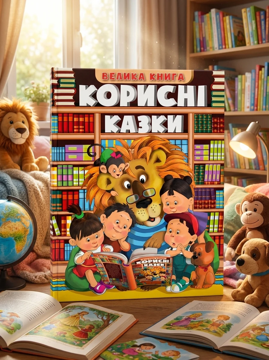 Велика книга. Корисні казки — Дитячі книги