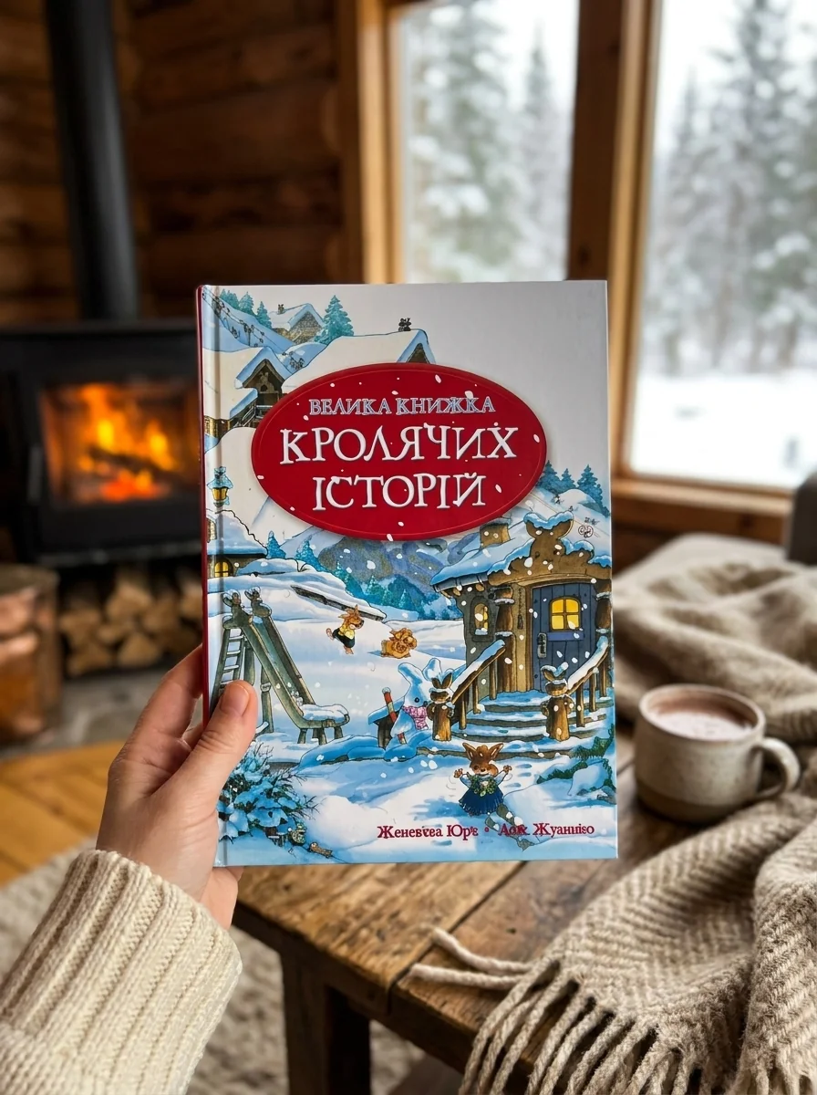 Велика книга кролячих історій зимова, Женев'єва Юр'є — фото 2