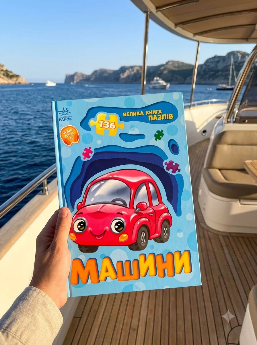 Велика книга пазлів. Машини — E-нонфікшн