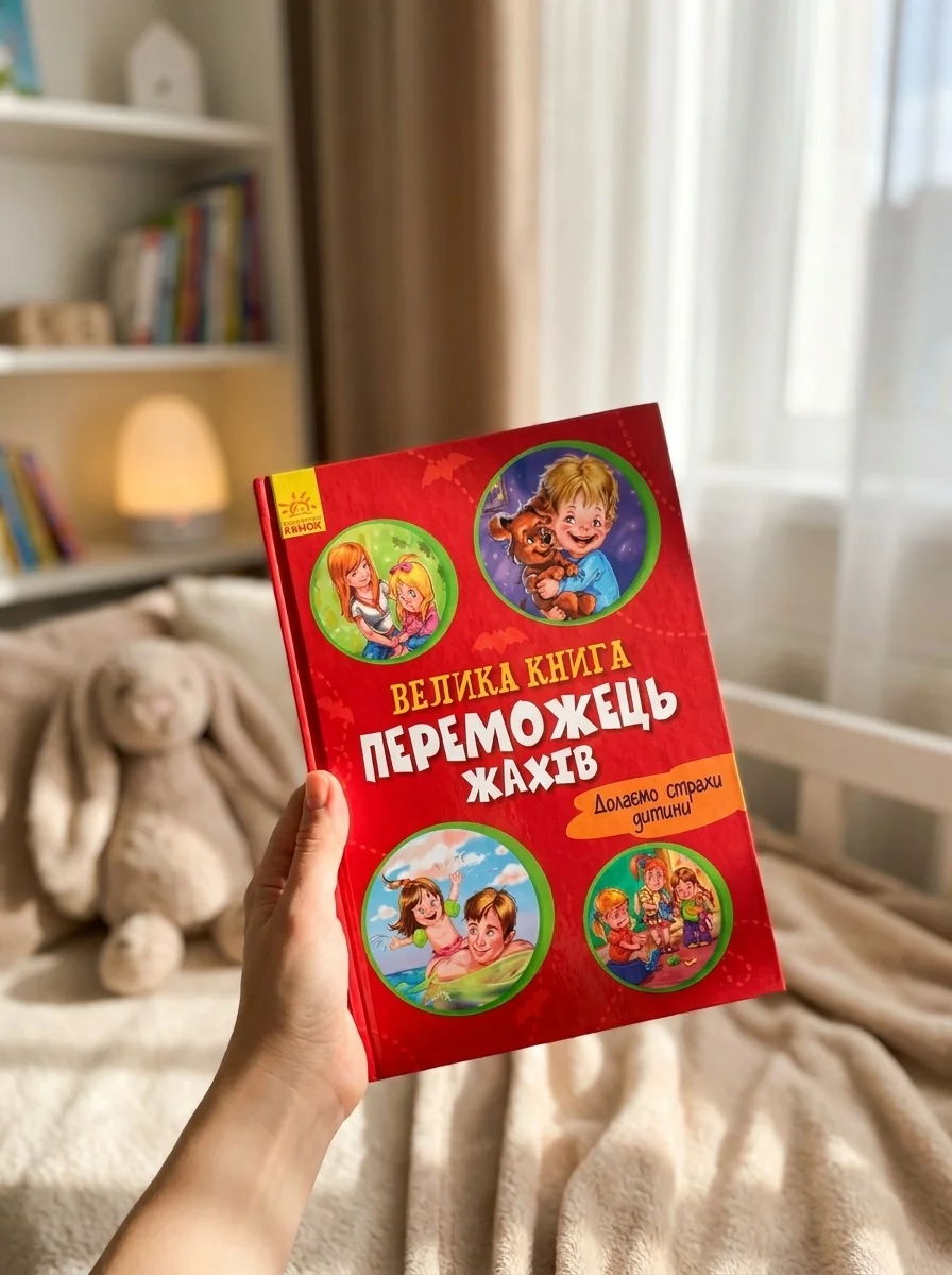 Велика книга. Переможець жахів. Долаємо страхи дитини (червона обкладинка) — фото 2