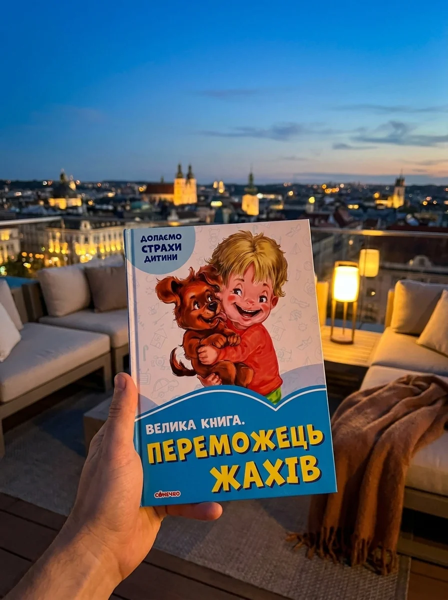Велика книга. Переможець жахів. Долаємо страхи дитини (фіолетова обкладинка) — Дитячі вірші