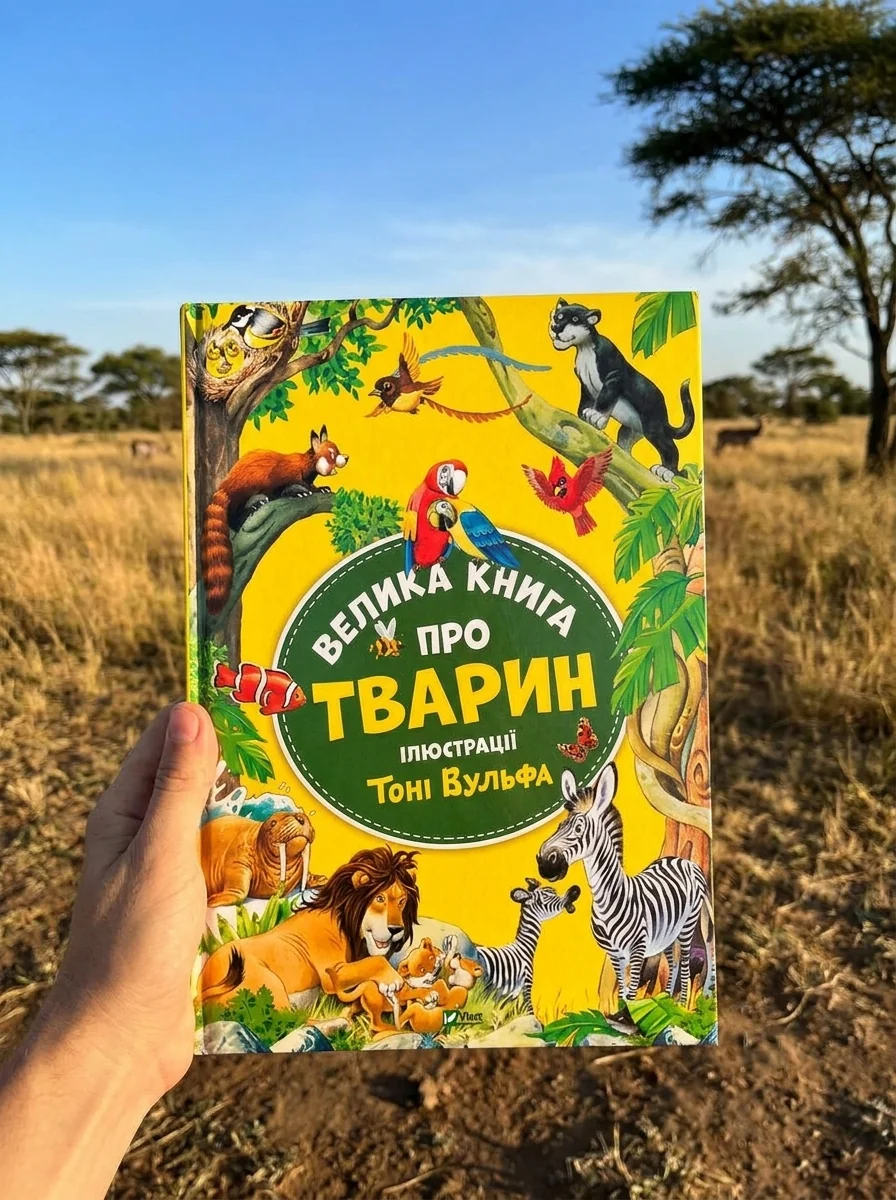 Велика Книга Про Тварин Іл Тоні Вульфа А Казаліс — Художня література