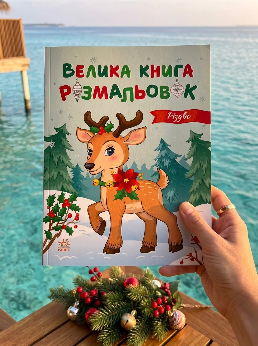 Велика книга розмальовок. Різдво — фото 2