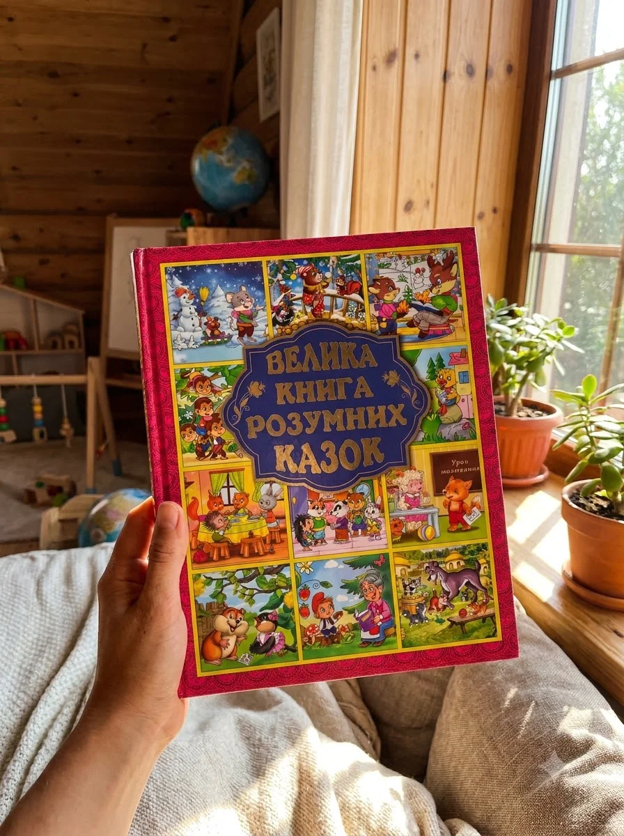 Велика книга розумних казок — Карпенко Юлія., обкладинка