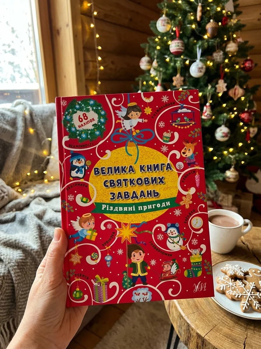 Велика книга святкових завдань. Різдвяні пригоди — Книги-іграшки