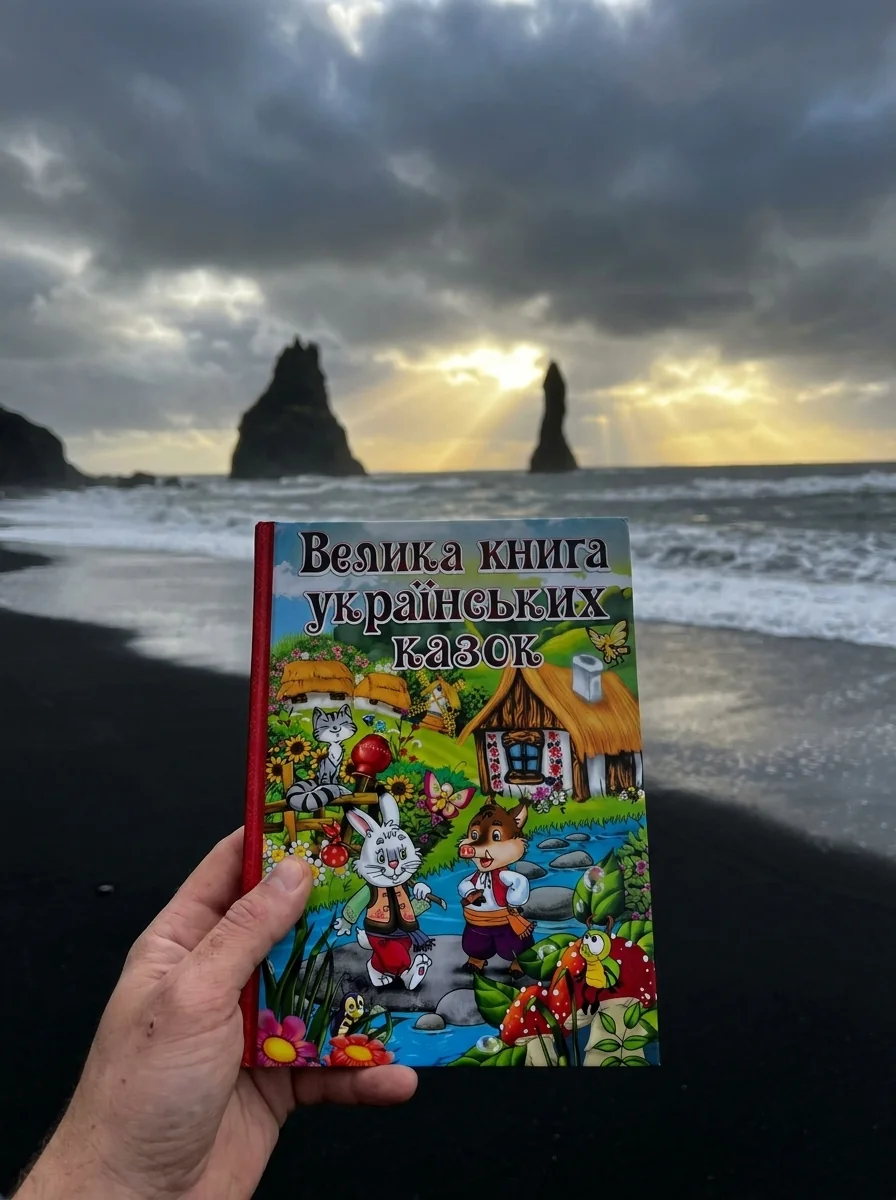 Велика книга українських казок — Збірник, обкладинка