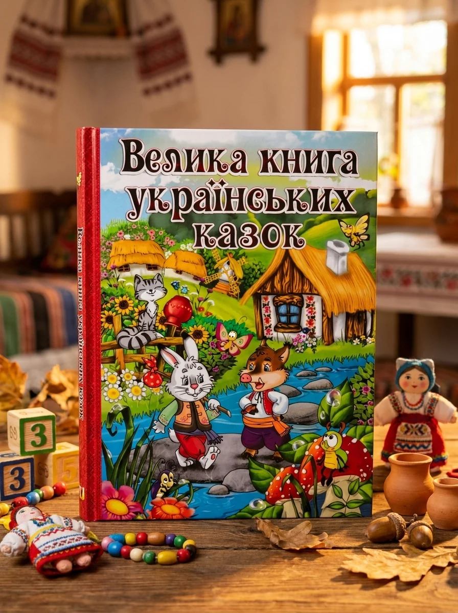 Велика книга українських казок — Дитячі книги