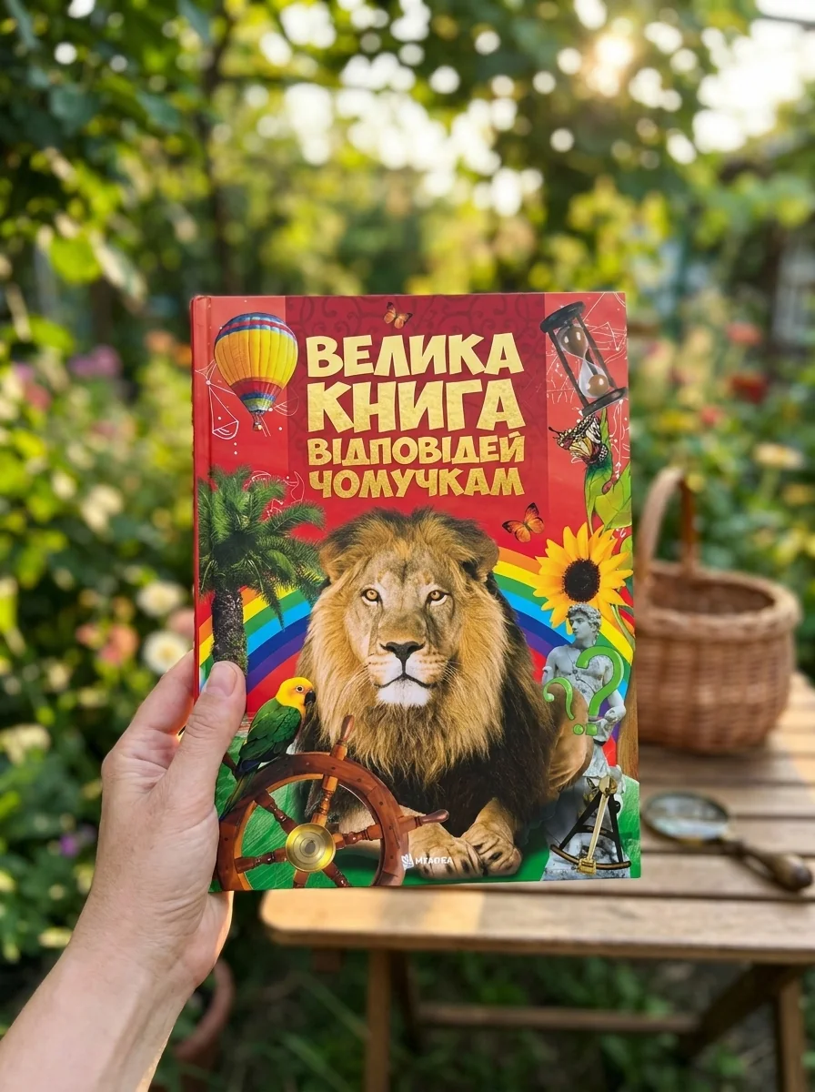 Велика книга відповідей чомучкам — Дитячі книги