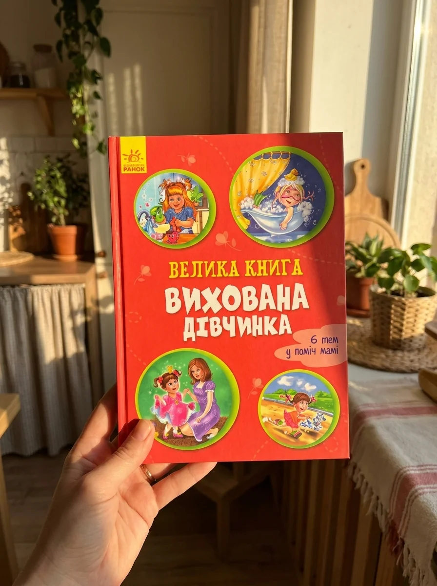 Велика книга. Вихована дівчинка — Дитячі книги
