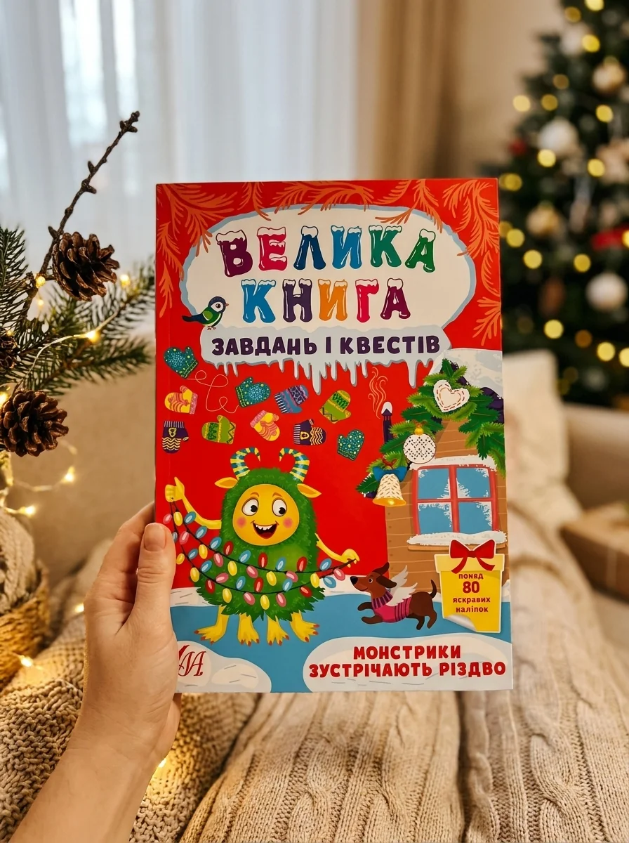Велика книга завдань і квестів. Монстрики зустрічають Різдво — фото 2
