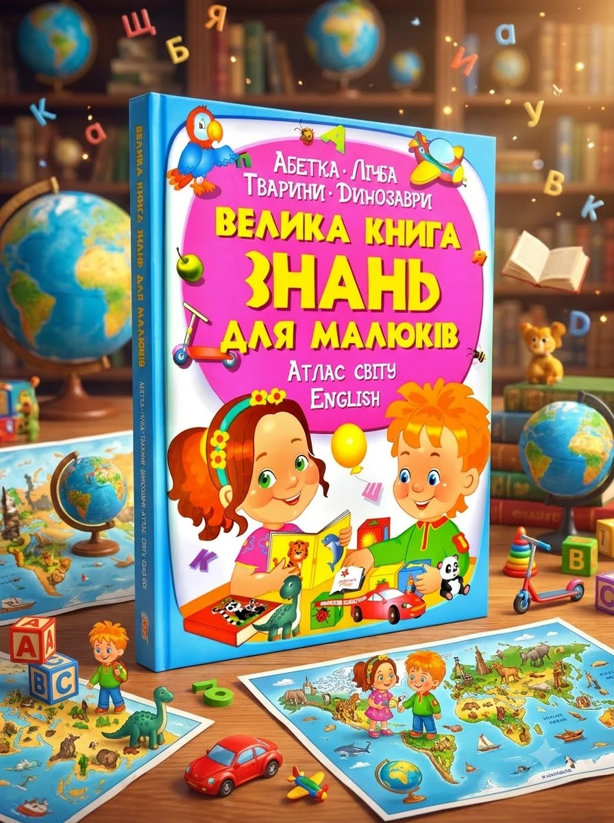 Велика книга знань для малюків