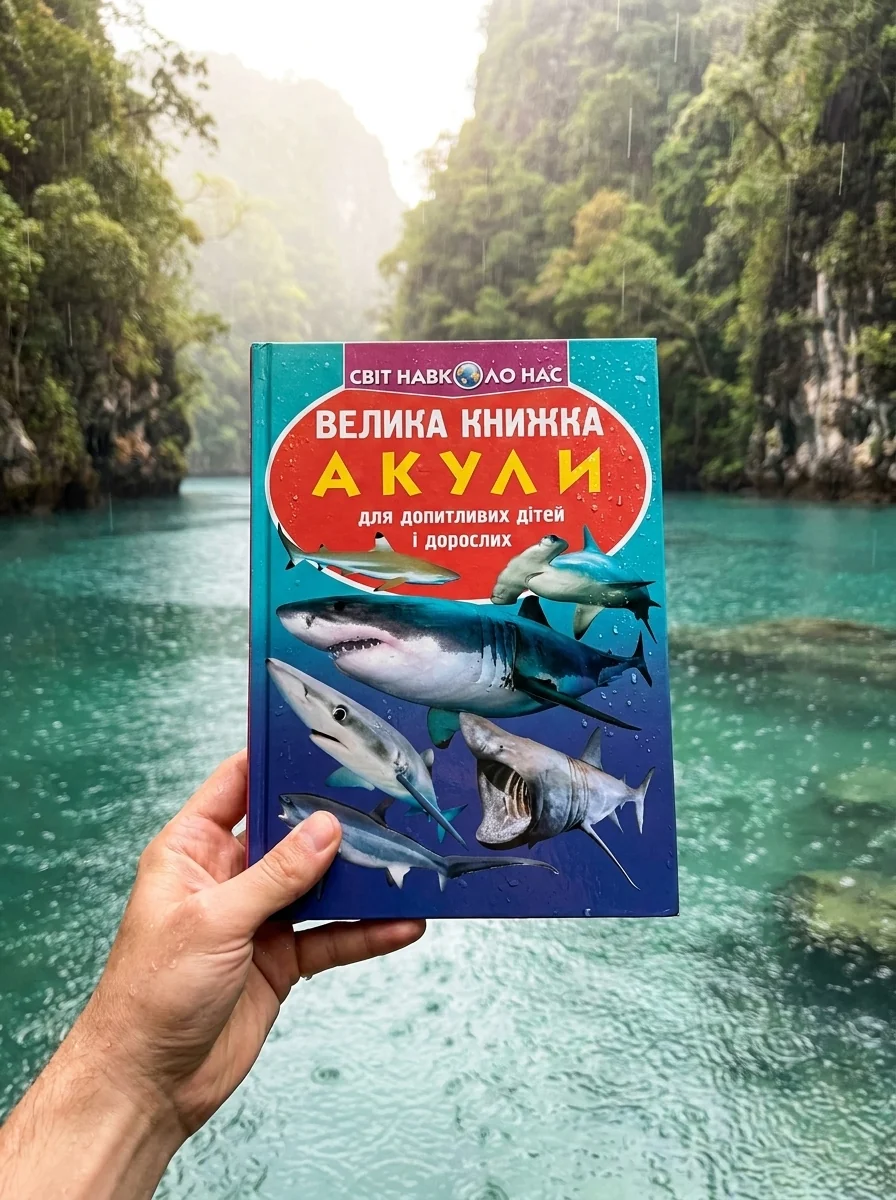 Велика книжка. Акули — Дитяча література