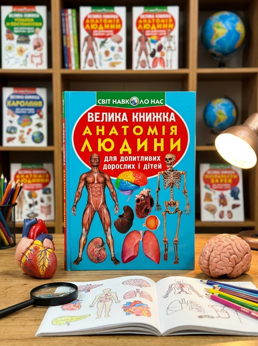 Велика книжка. Анатомія людини — фото 2