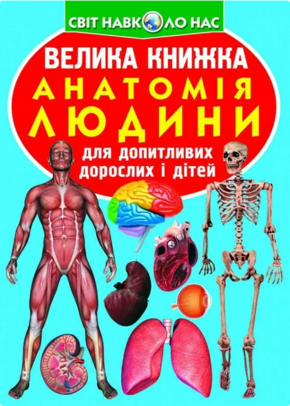 Велика книжка. Анатомія людини, Олег Зав'язкін