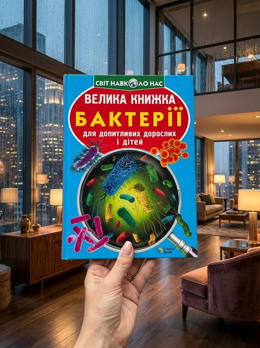 Велика книжка. Бактерії. 6+ — Аліна Котка, обкладинка