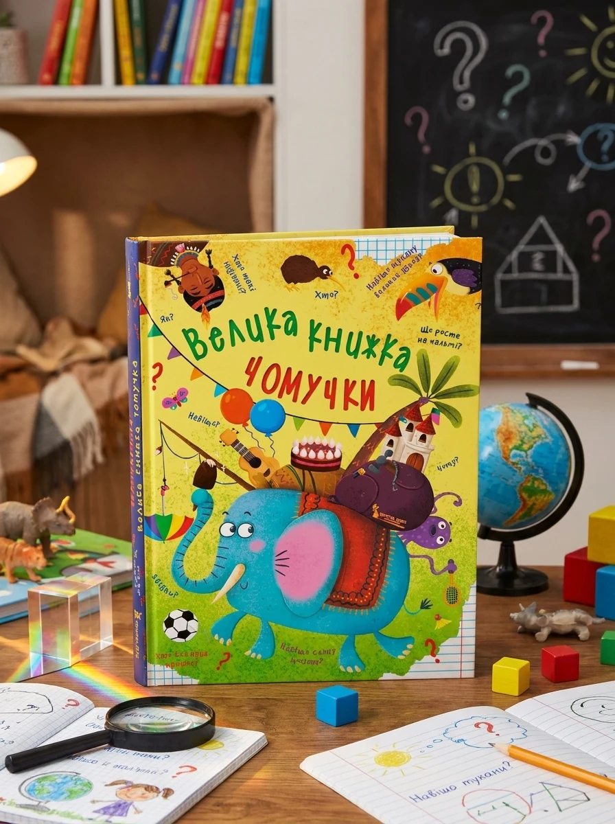 Велика книжка чомучки — Дитяча література