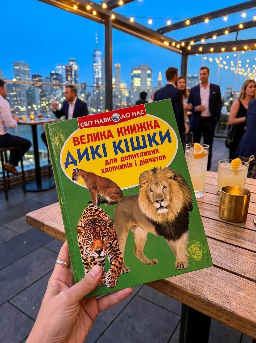 Велика книжка. Дикі кішки — Дитяча література