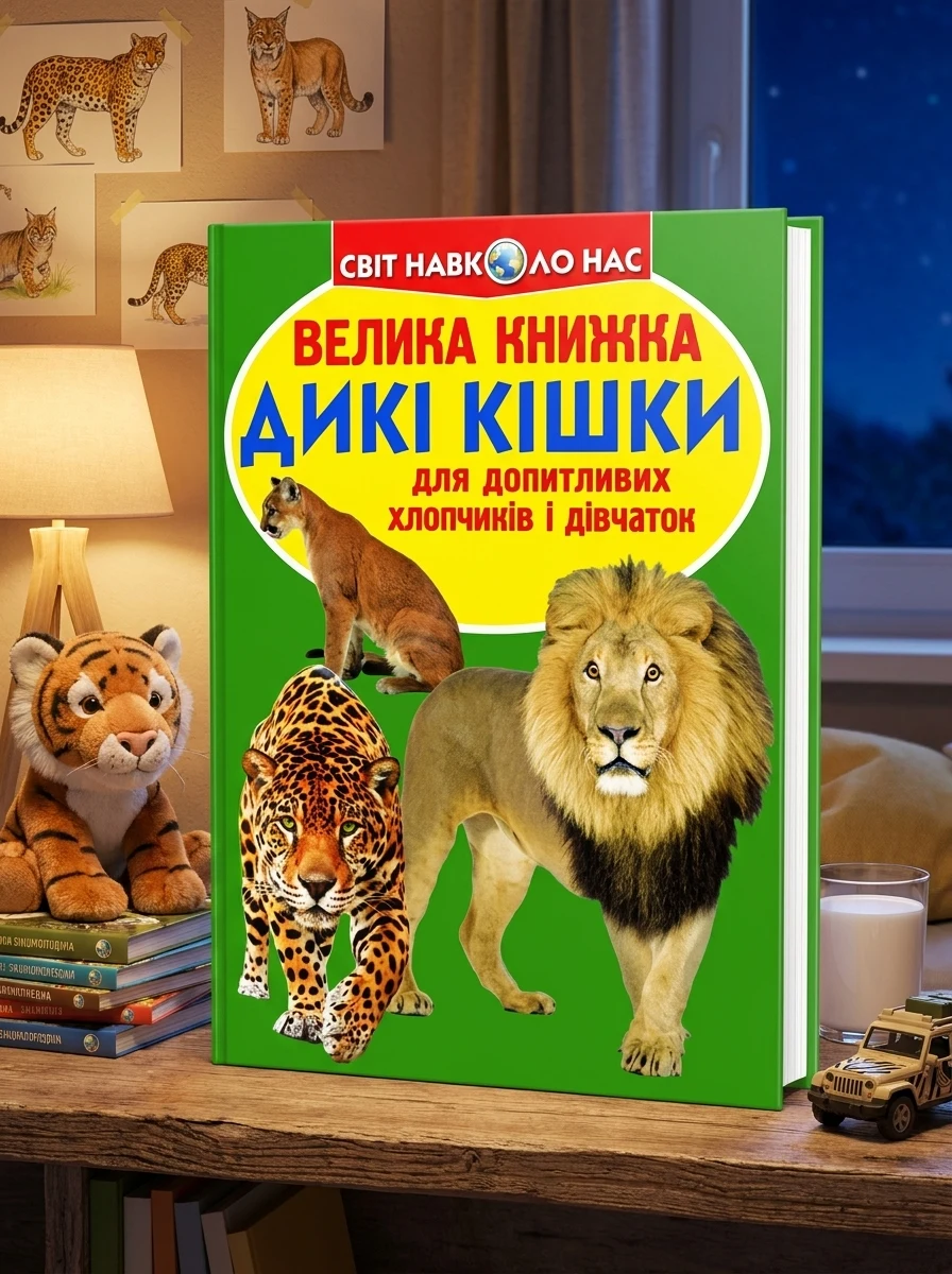 Велика книжка. Дикі кішки — фото 2