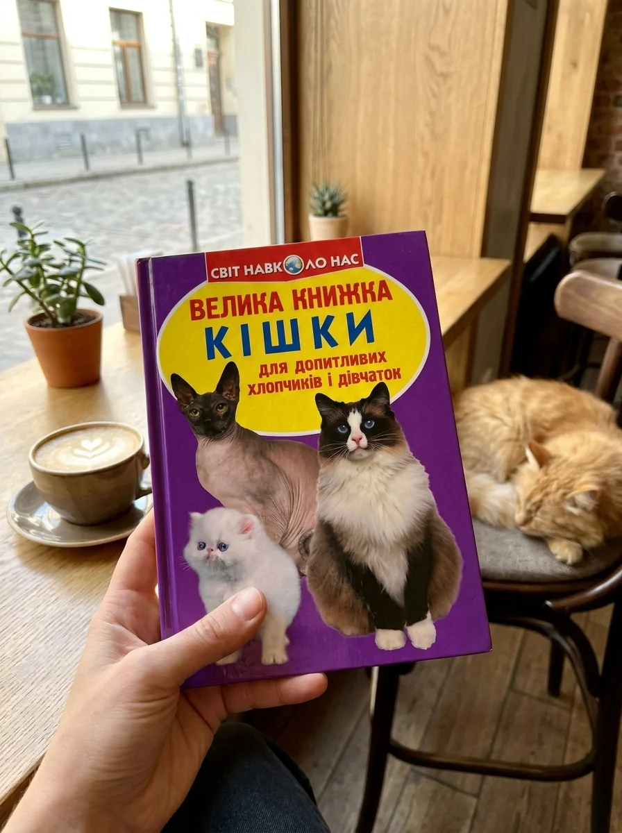 Велика книжка. Кішки — Комікси та манґи