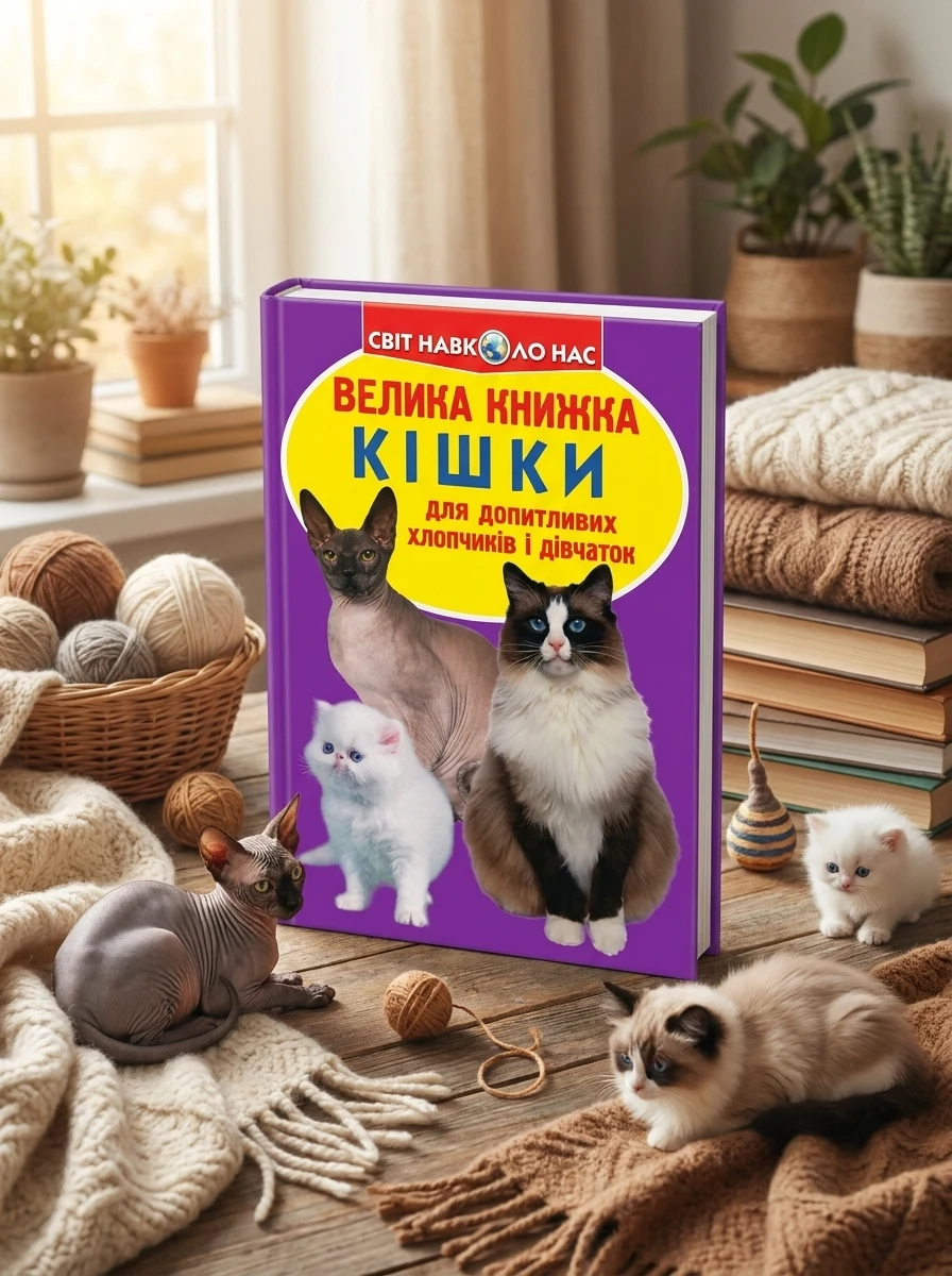 Велика книжка. Кішки — фото 2
