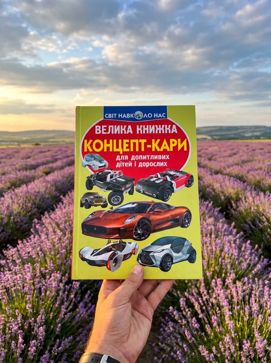 Велика книжка. Концепт-кари — Комікси та манґи