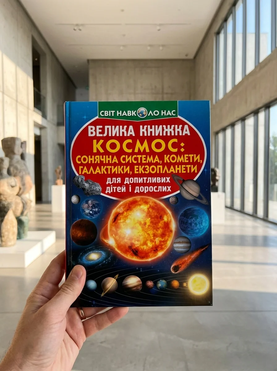 Велика книжка. Космос: сонячна система, комети, галактики, екзопланети — Дитяча література