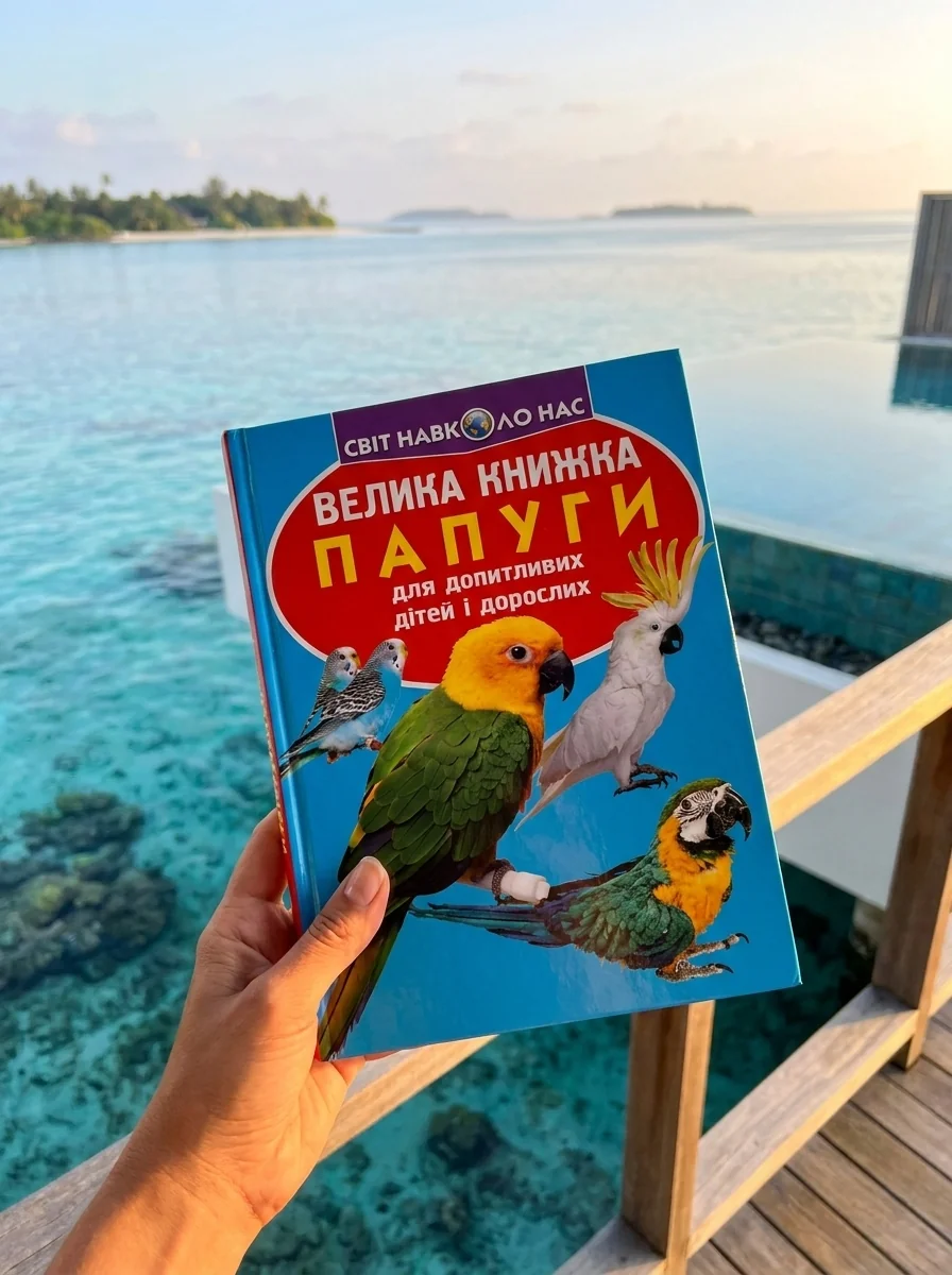Велика книжка. Папуги — Дитяча література
