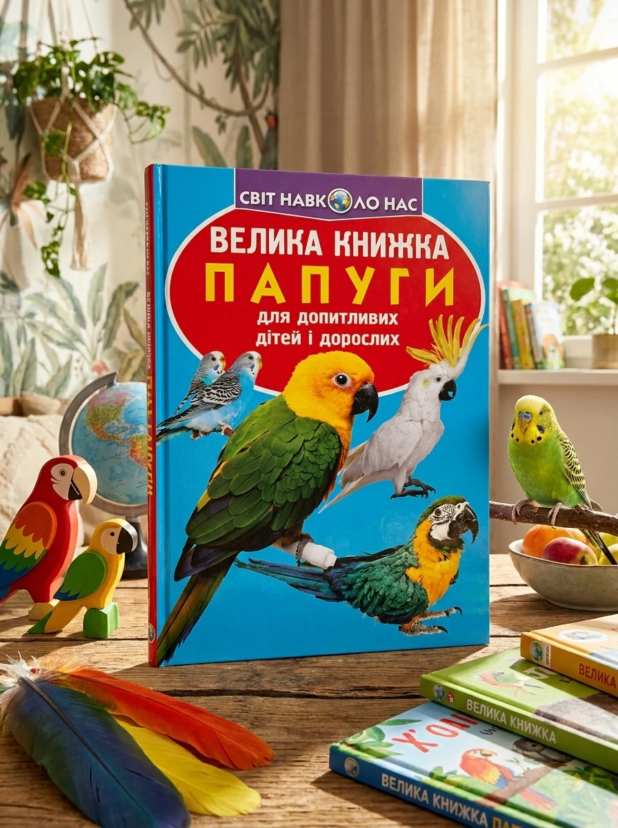 Велика книжка. Папуги — фото 2