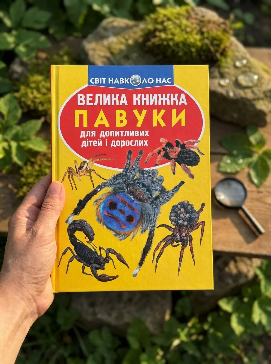 Велика книжка. Павуки — Дитяча література