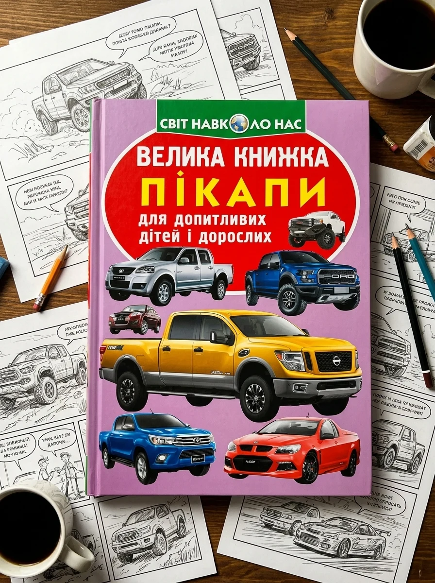Велика книжка. Пікапи — фото 2