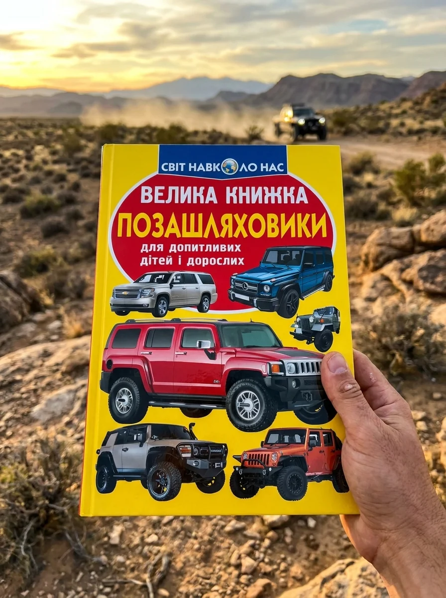 Велика книжка. Позашляховики — Комікси та манґи