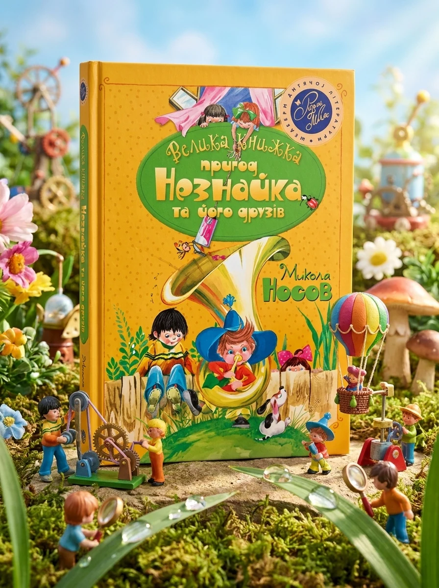 Велика книжка пригод Незнайка та його друзів. Книжка 1 і 2 — Дитячі книги