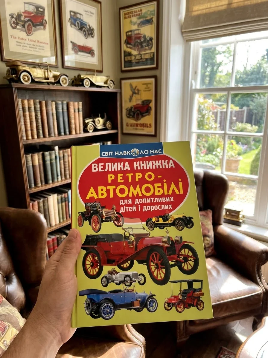 Велика книжка. Ретро-автомобілі — Історія та публіцистика