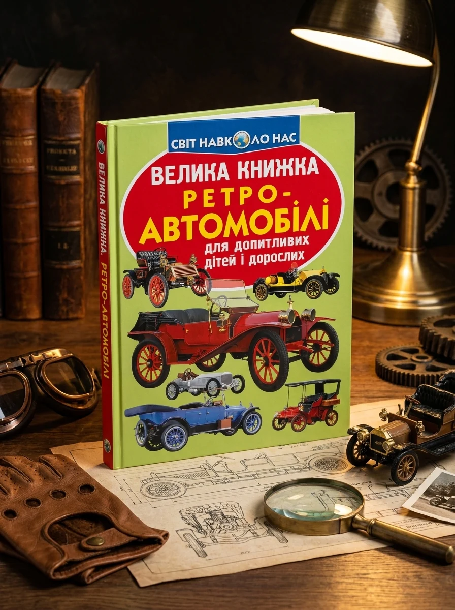 Велика книжка. Ретро-автомобілі — фото 2