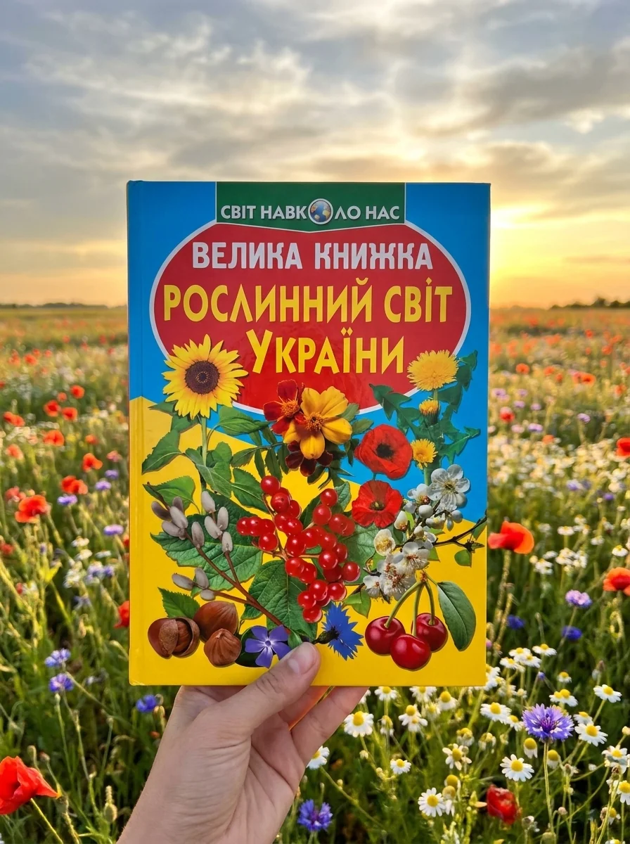 Велика книжка. Рослинний світ України — Дитяча література