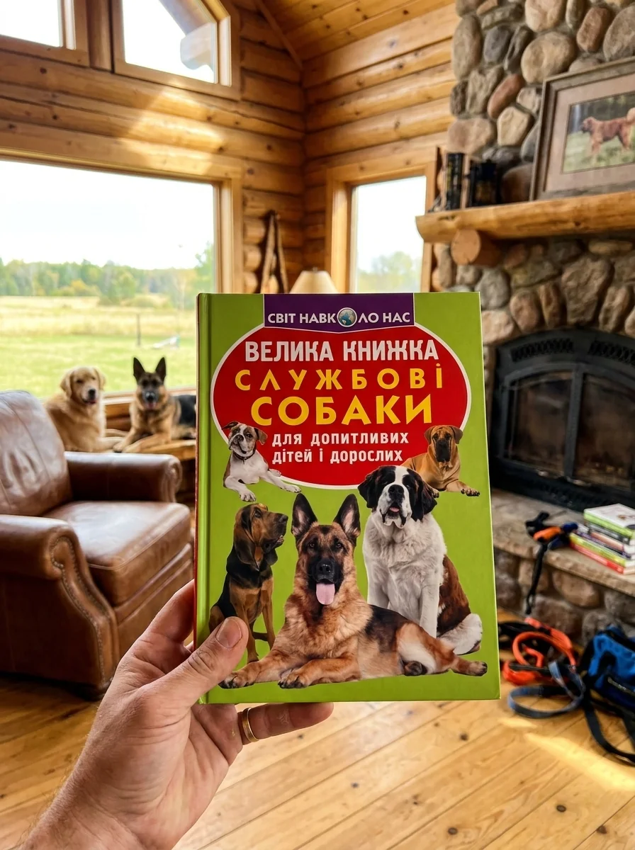 Велика книжка. Службові собаки — Наука та психологія