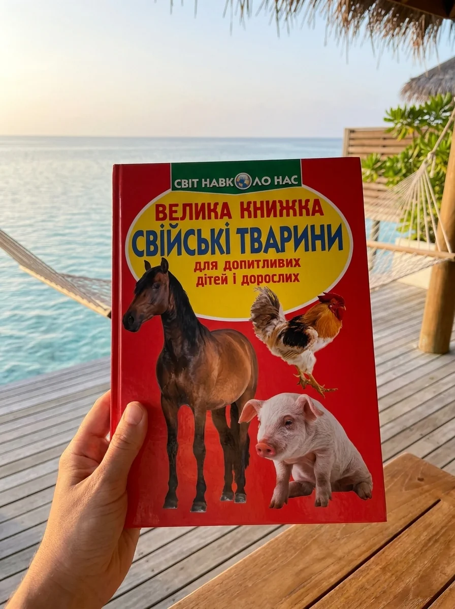 Велика книжка. Свійські тварини — Дитяча література