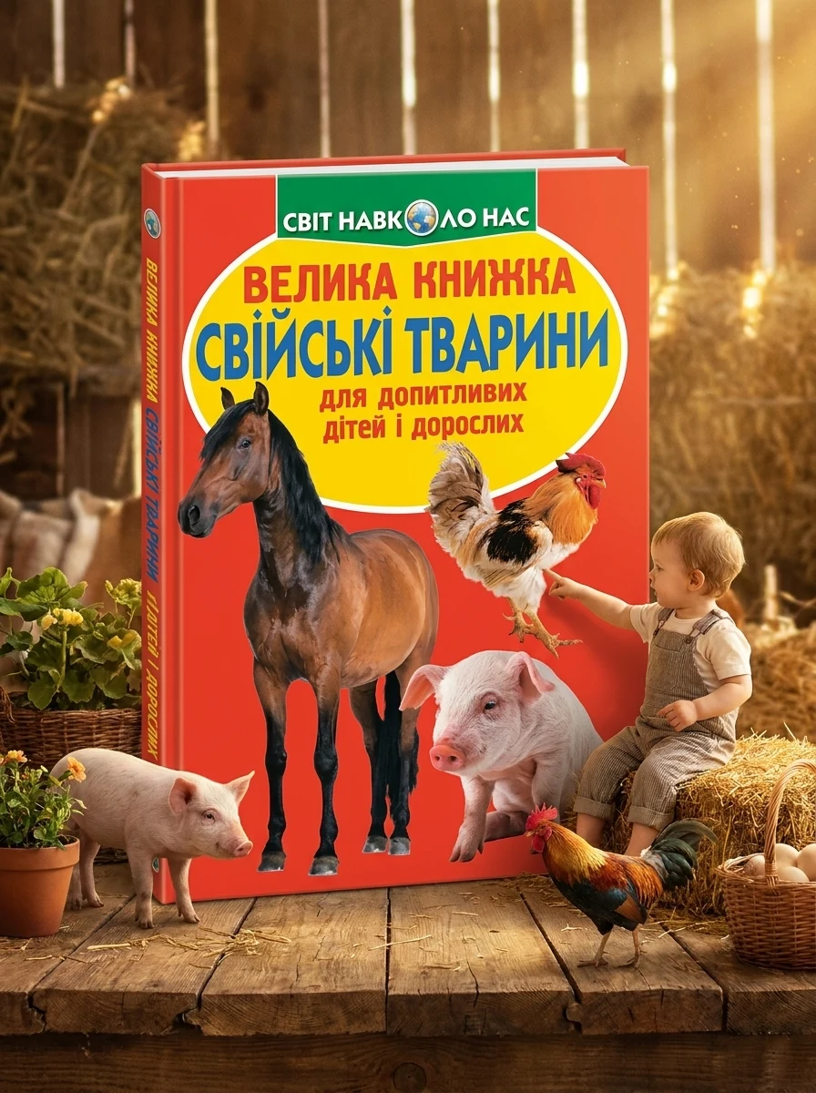 Велика книжка. Свійські тварини — фото 2