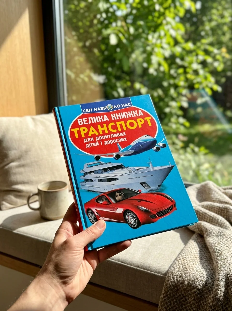 Велика книжка. Транспорт — Дитяча література