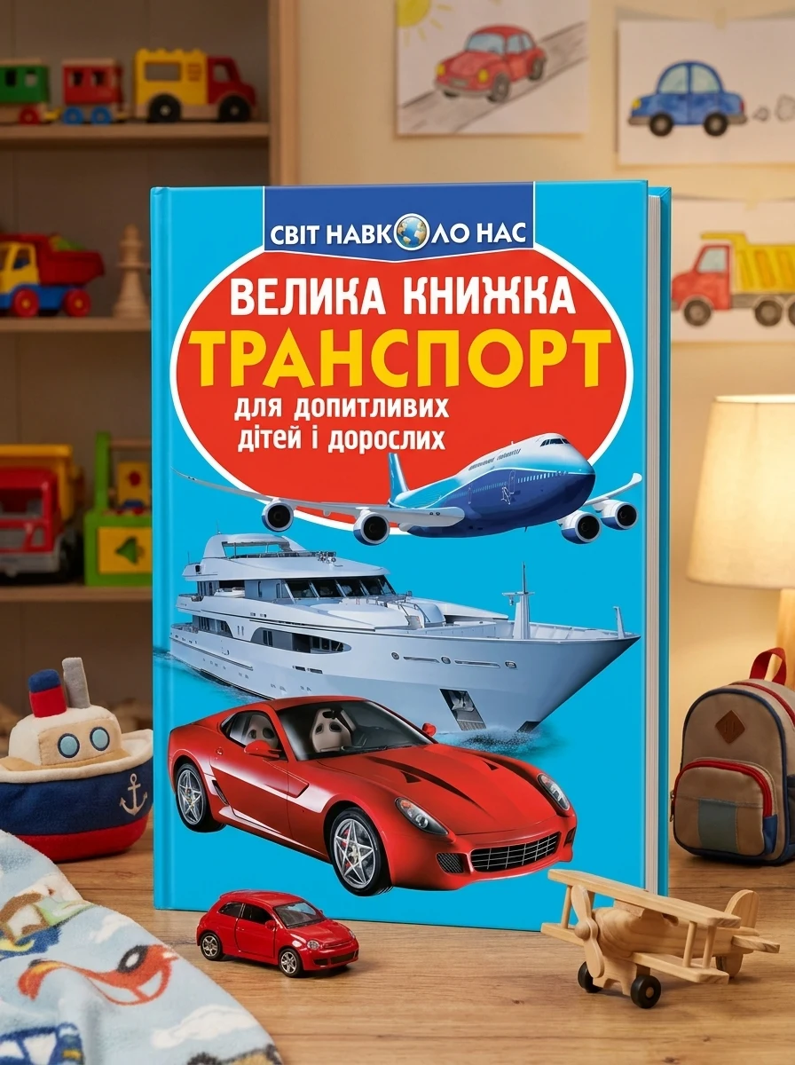 Велика книжка. Транспорт — фото 2