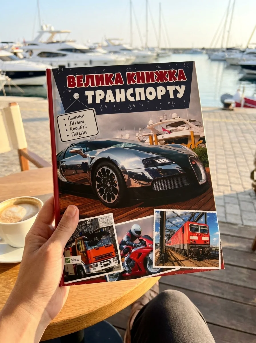 Велика книжка транспорту — Дитячі енциклопедії