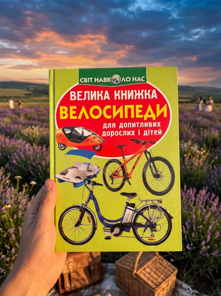 Велика книжка. Велосипеди — Дитяча література