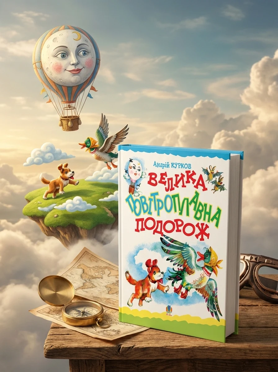 Велика повітроплавна подорож — Художня література