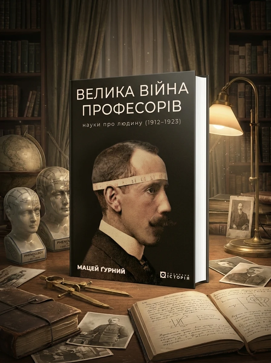 Велика війна професорів. Науки про людину (1912—1923) — Мацей Ґурний, обкладинка