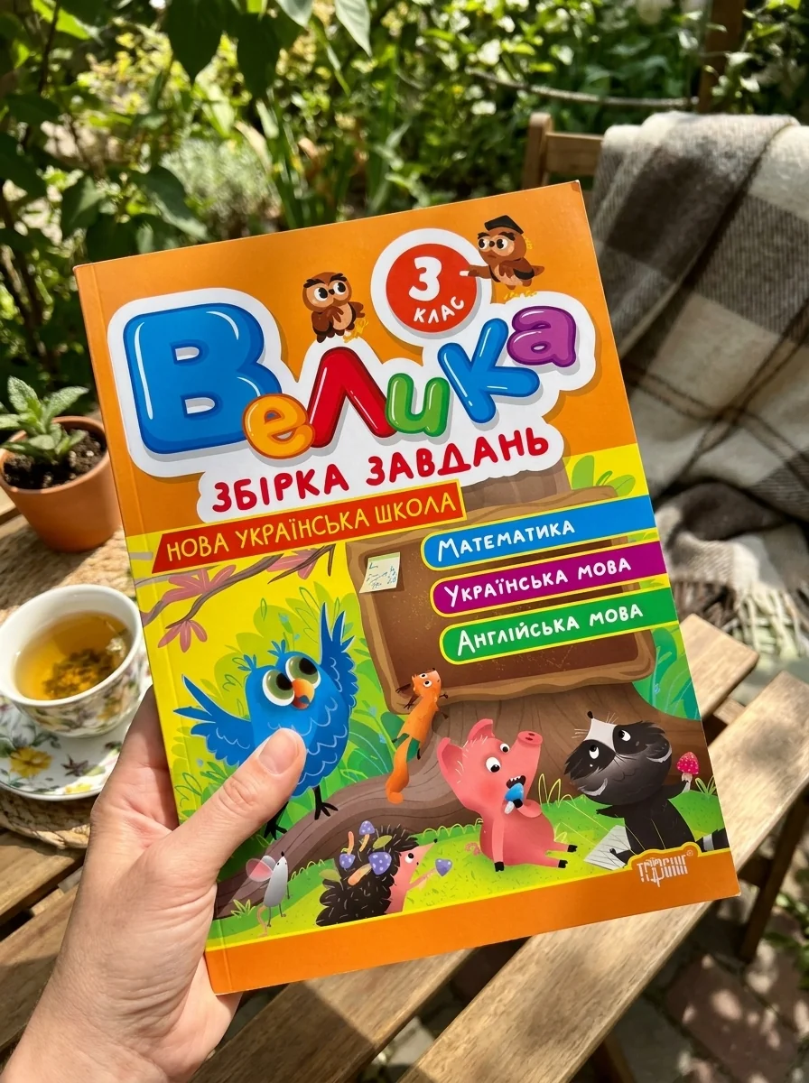 Велика збірка завдань. Математика, українська мова, англійська мова. 3 клас — Вивчення мов
