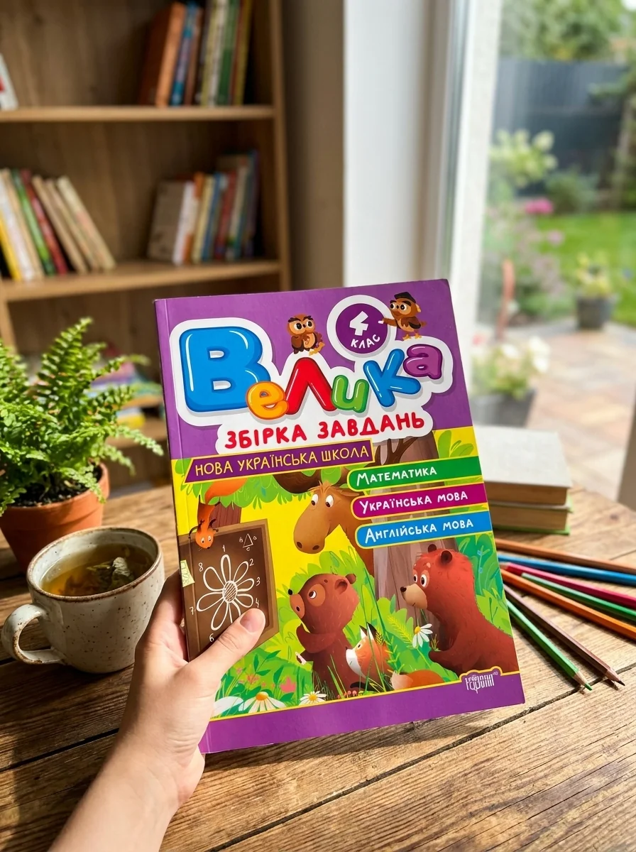 Велика збірка завдань. Математика, українська мова, англійська мова. 4 клас — фото 2
